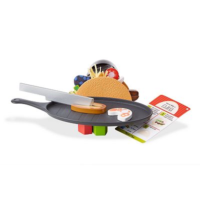 Melissa Doug Fill Fold Taco Tortilla Set