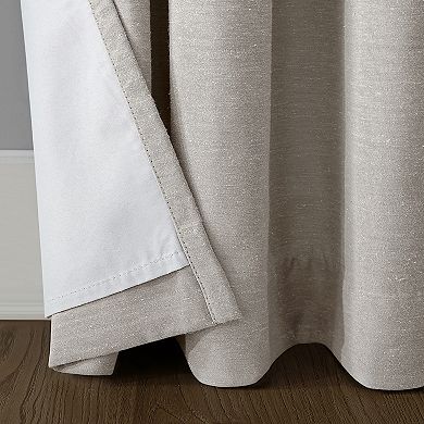 Archaeo Linen Blend Blackout Grommet Curtain Panel