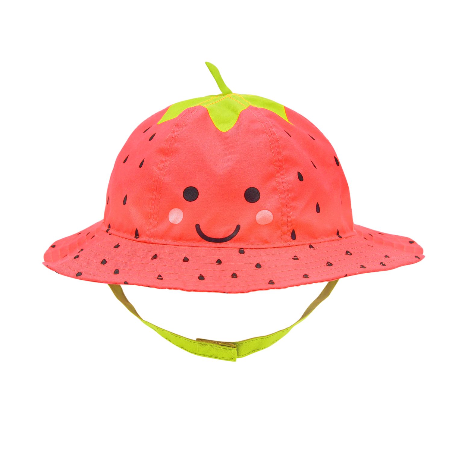 baby strawberry hat