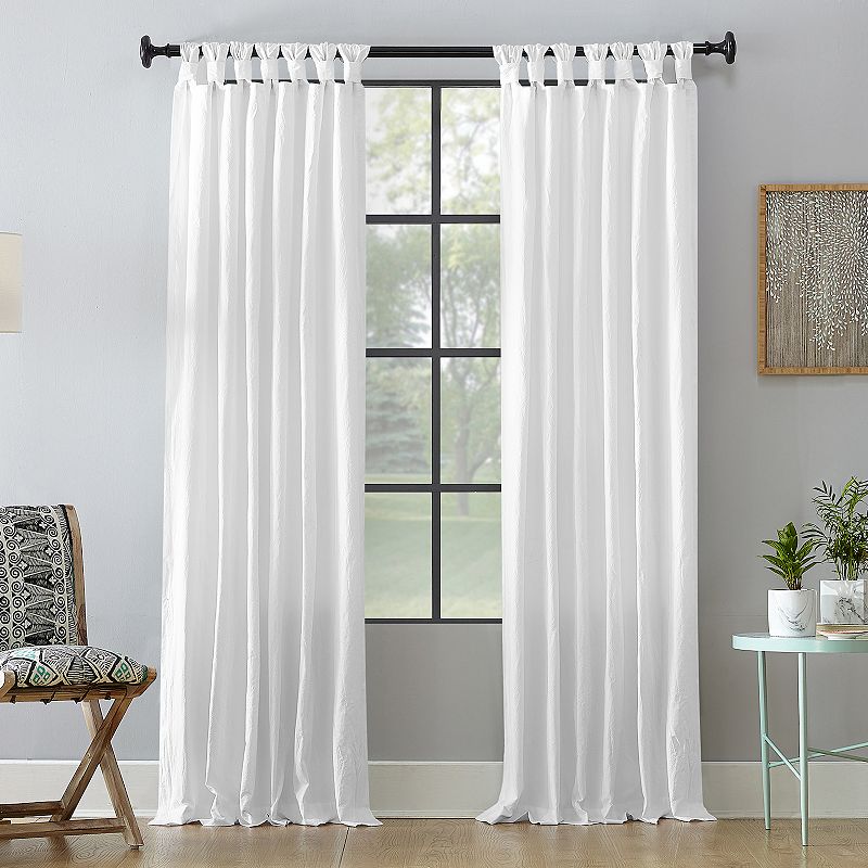 Archaeo Sarro Washed Cotton Twist Tab Curtain  52  x 63