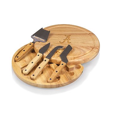 Picnic Time Alabama Crimson Tide Circo Cheese Cutting Board Set