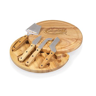 Picnic Time Florida Gators Circo Cheese Cutting Board Set