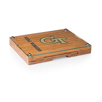 Georgia Tech Yellow Jackets Concerto Glass-Top Cutting Board Set