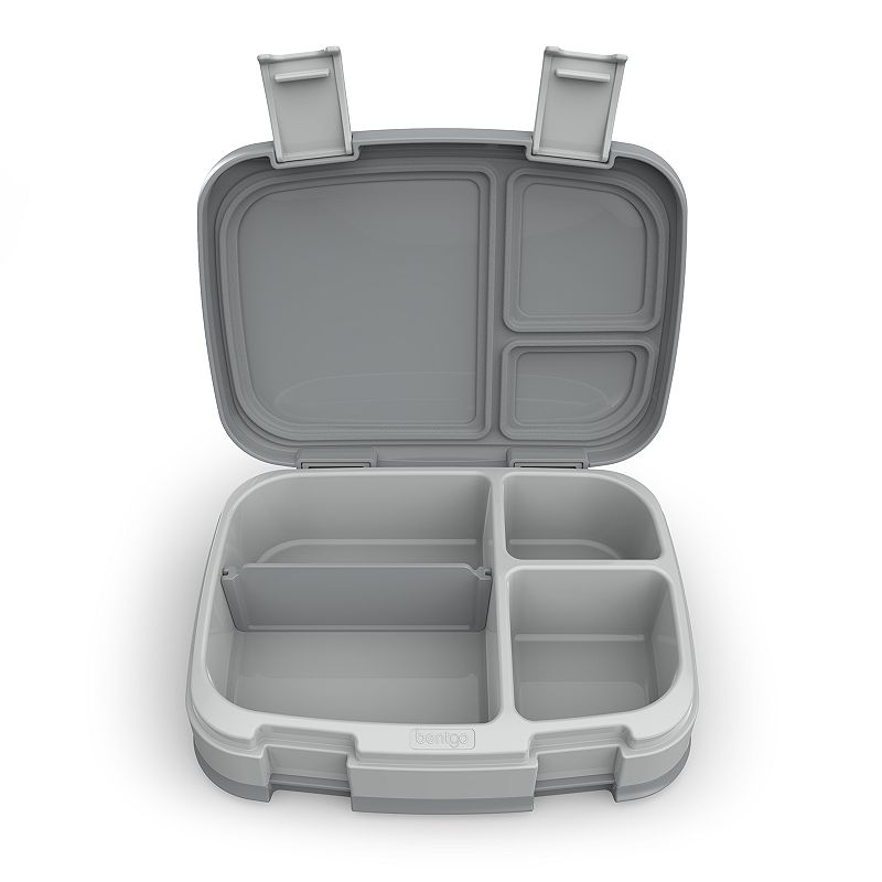 Bentgo Fresh 4-Compartment Leak-Proof Lunch Box, Gray