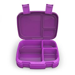 Bentgo Fresh 4-Compartment Leak-Proof Lunch Box (Purple)