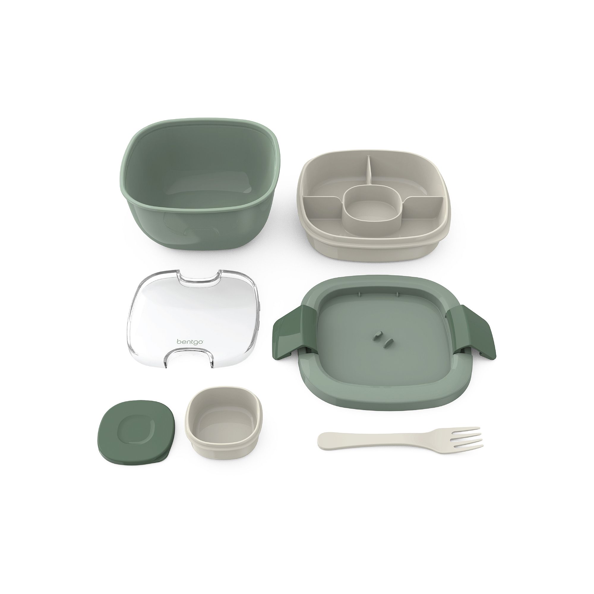 Bentgo Extra-Large Salad Bowl, Green