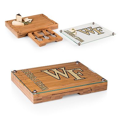 Wake Forest Demon Deacons Concerto Glass-Top Cutting Board Set