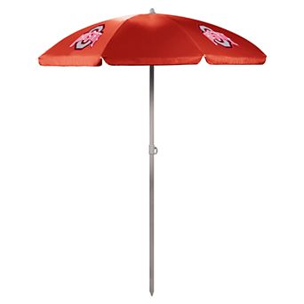 Picnic Time Ohio State Buckeyes Portable Beach Umbrella
