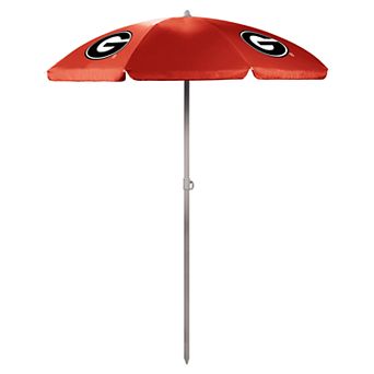 Picnic Time Georgia Bulldogs Portable Beach Umbrella