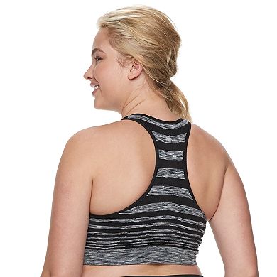 Plus Size Tek Gear Seamless Low-Impact Sports Bra