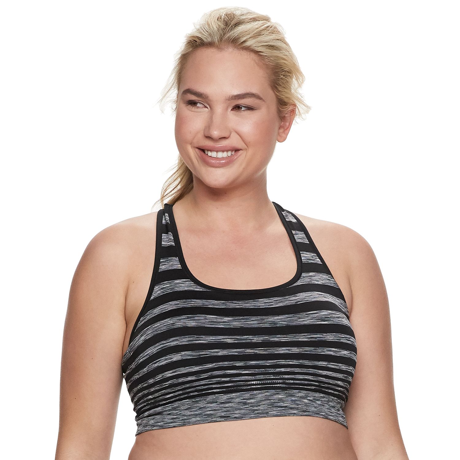 tek gear plus size sports bra