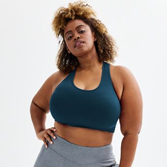 Plus Size Tek Gear® Seamless Low-Impact Sports Bra