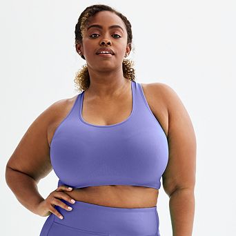 Plus Size Tek Gear® Seamless Low-Impact Sports Bra