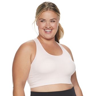 Plus Size Tek Gear® Seamless Low-Impact Sports Bra