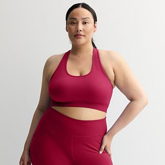 Plus Size Tek Gear® Seamless Low-Impact Sports Bra