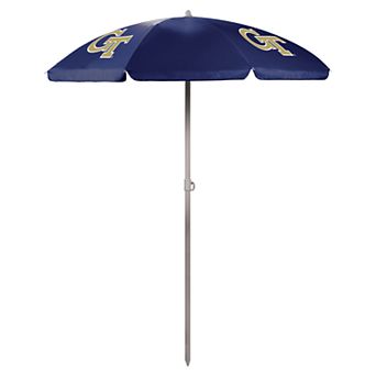 Picnic Time Georgia Tech Yellow Jackets Portable Beach Umbrella