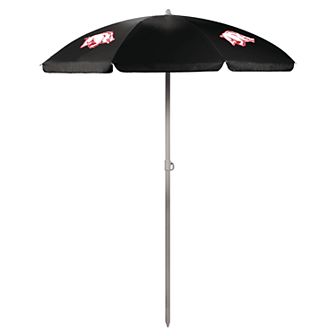 Picnic Time Arkansas Razorbacks Portable Beach Umbrella