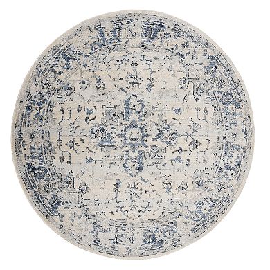 Safavieh Charleston 6.7x6.7 Davina Rug in Navy