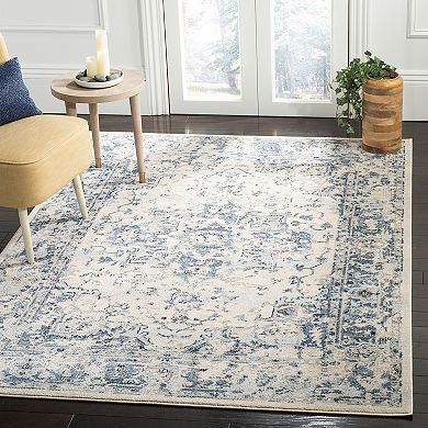 Safavieh Charleston 6.7x6.7 Davina Rug in Navy