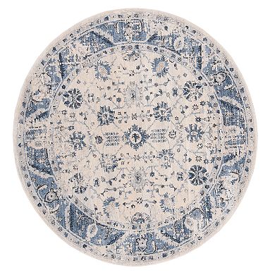 Safavieh Charleston 6.7x6.7 London Rug Navy