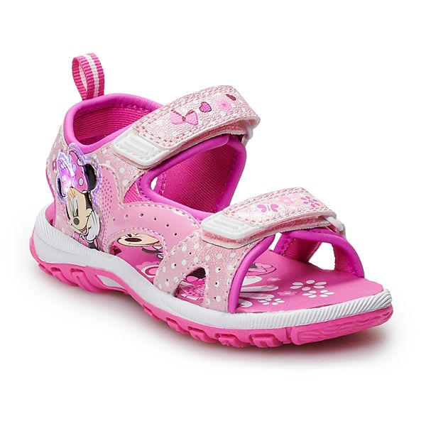 Details about   Disney Junior Minnie Mouse Toddler Girl Sandals 