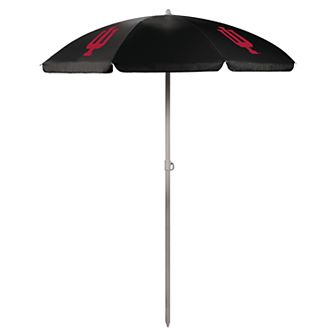 Picnic Time Indiana Hoosiers Portable Beach Umbrella