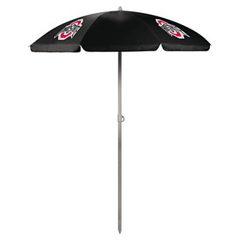 Picnic Time Ohio State Buckeyes Portable Beach Umbrella