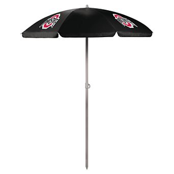 Picnic Time Ohio State Buckeyes Portable Beach Umbrella