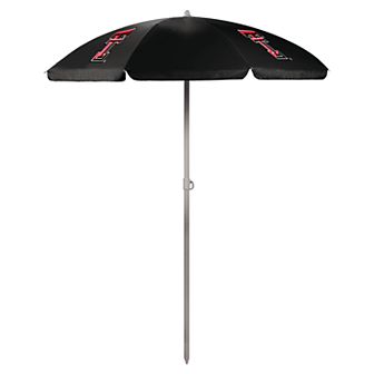 Picnic Time Texas Tech Red Raiders Portable Beach Umbrella