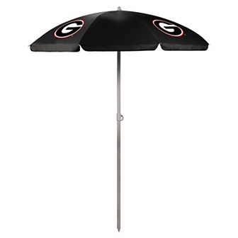 Picnic Time Georgia Bulldogs Portable Beach Umbrella