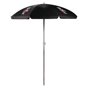 Picnic Time Wisconsin Badgers Portable Beach Umbrella