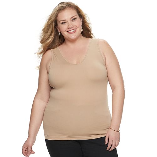 evri plus size tank tops