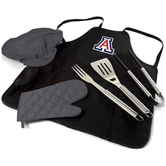 Picnic Time Arizona Wildcats BBQ Apron Pro Grill Set