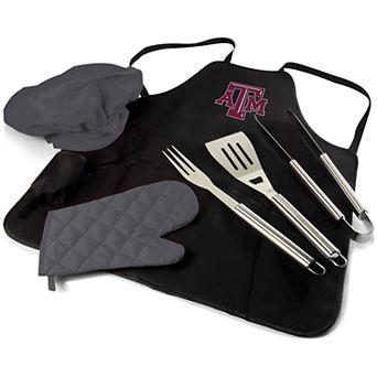 Picnic Time Texas A&M Aggies BBQ Apron Pro Grill Set