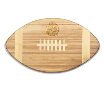 Colorado State Rams Touchdown Football Cutting Board Serving Tray