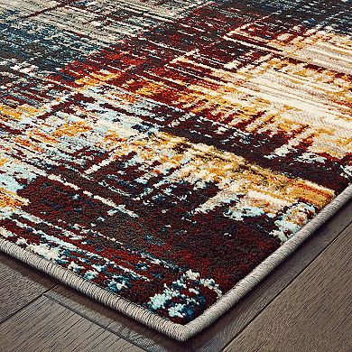 StyleHaven Casa Etched Paint Rug