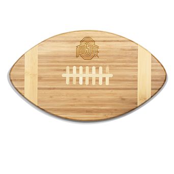 Ohio State Buckeyes Touchdown Football Cutting Board Serving Tray
