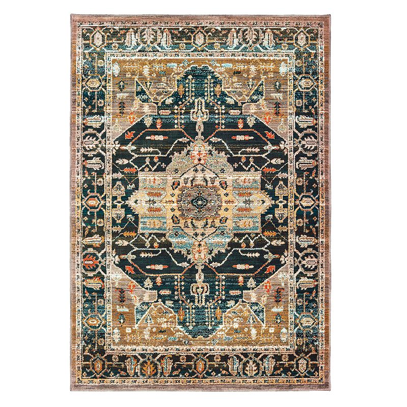 StyleHaven Casa Etheral Rug, Blue, 6.5X9.5 Ft