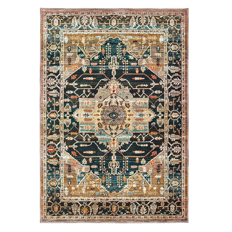 StyleHaven Casa Etheral Rug, Blue, 8X11 Ft