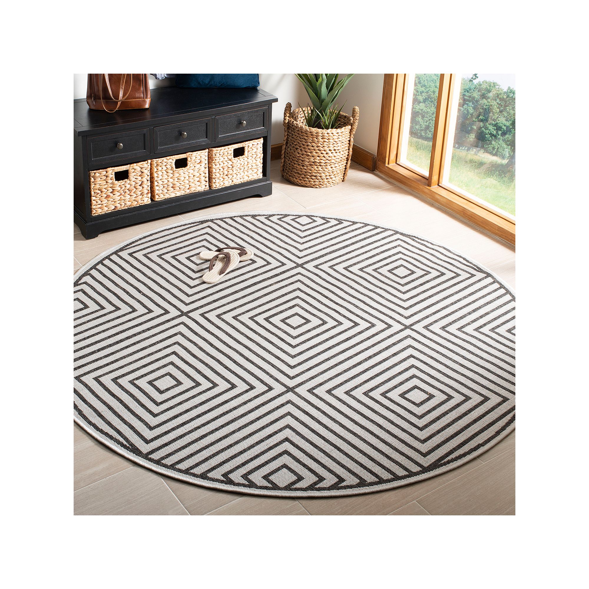 Safavieh Linden Lula Rug, Light Gray Grey