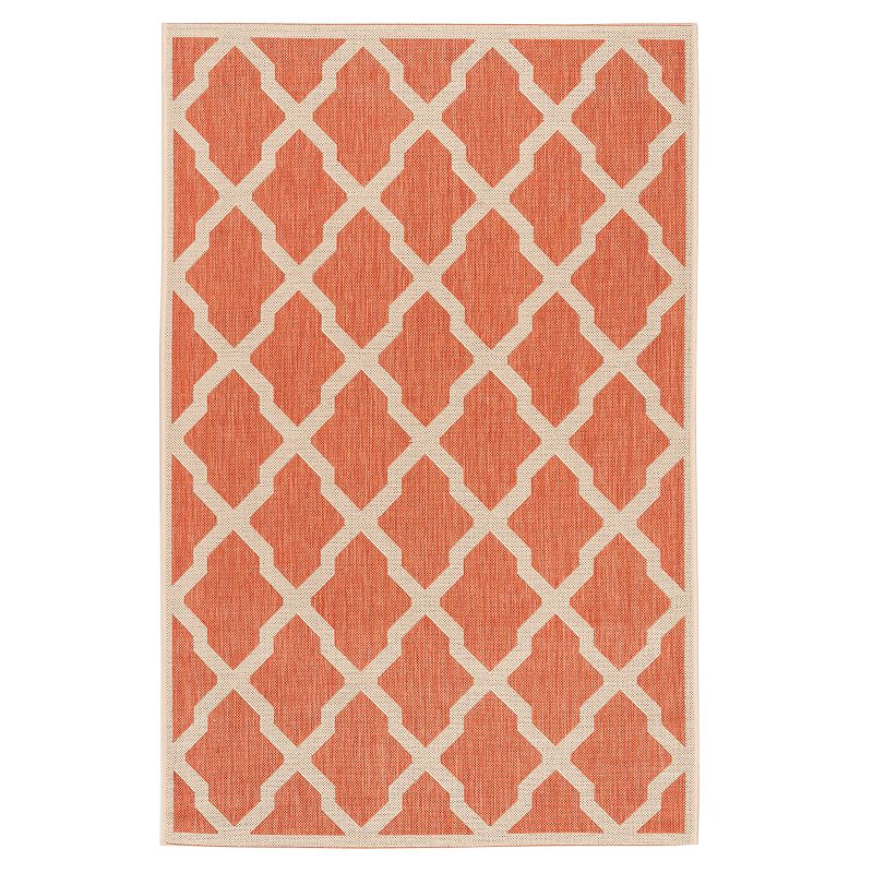 Safavieh Linden Kent Rug, Red/Coppr, 8X10 Ft