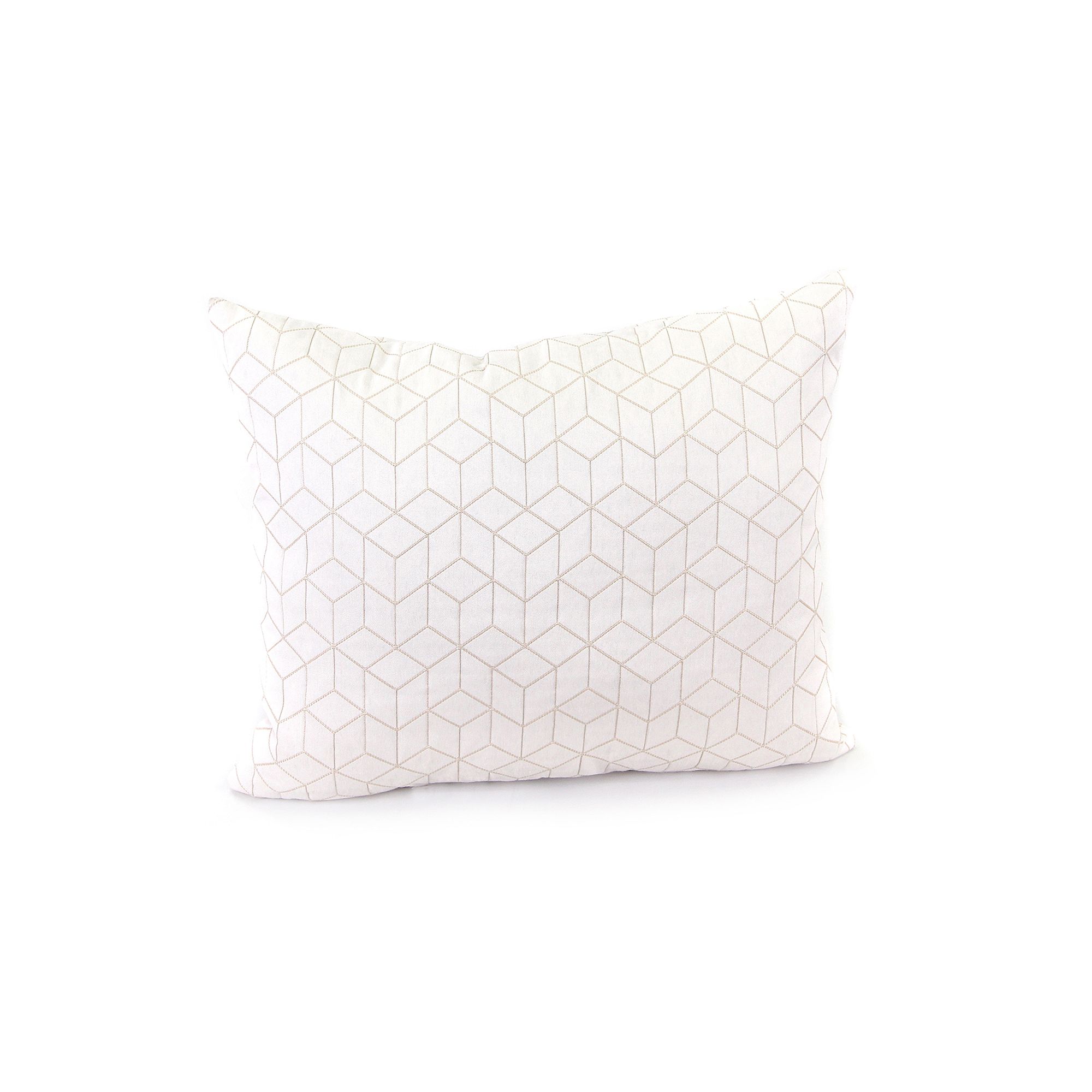 Jordan Manufacturing Textured Suede Throw Pillow, Snow