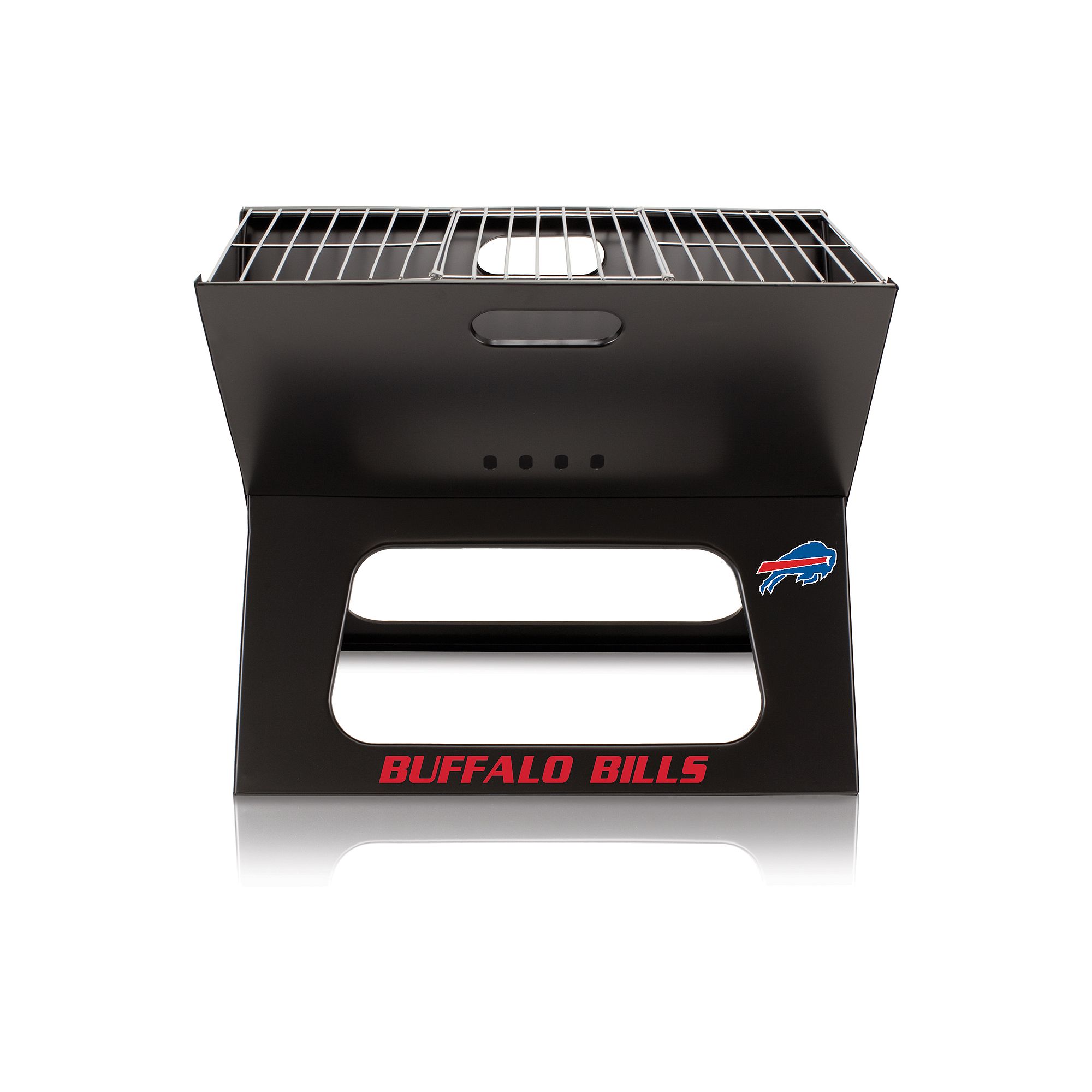 Buffalo Bills Portable X-Grill, Black
