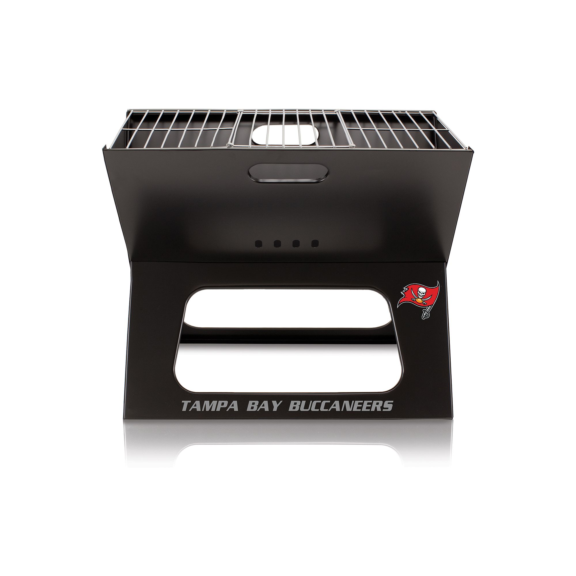 Tampa Bay Buccaneers Portable X-Grill, Black