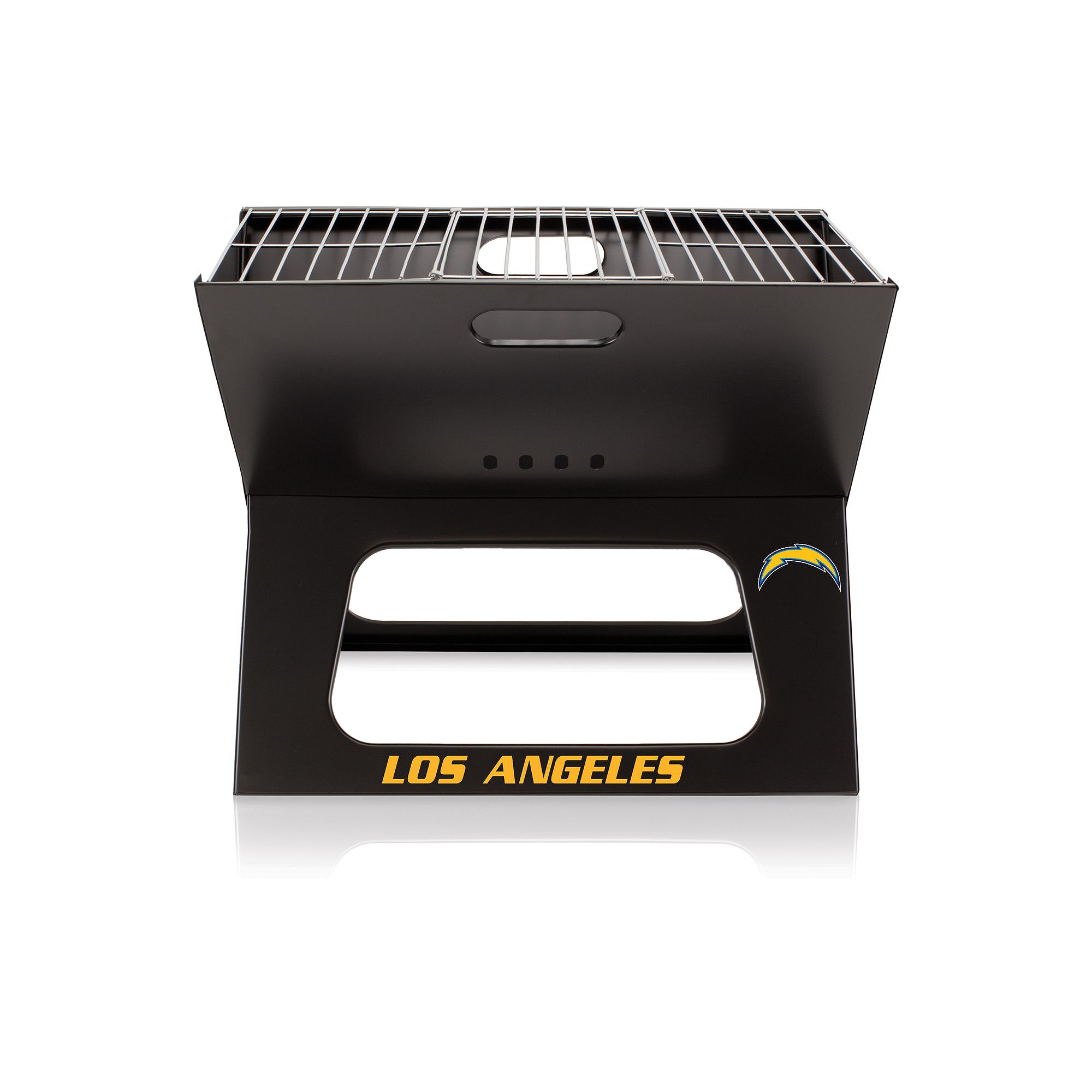 Los Angeles Chargers Portable X-Grill, Black