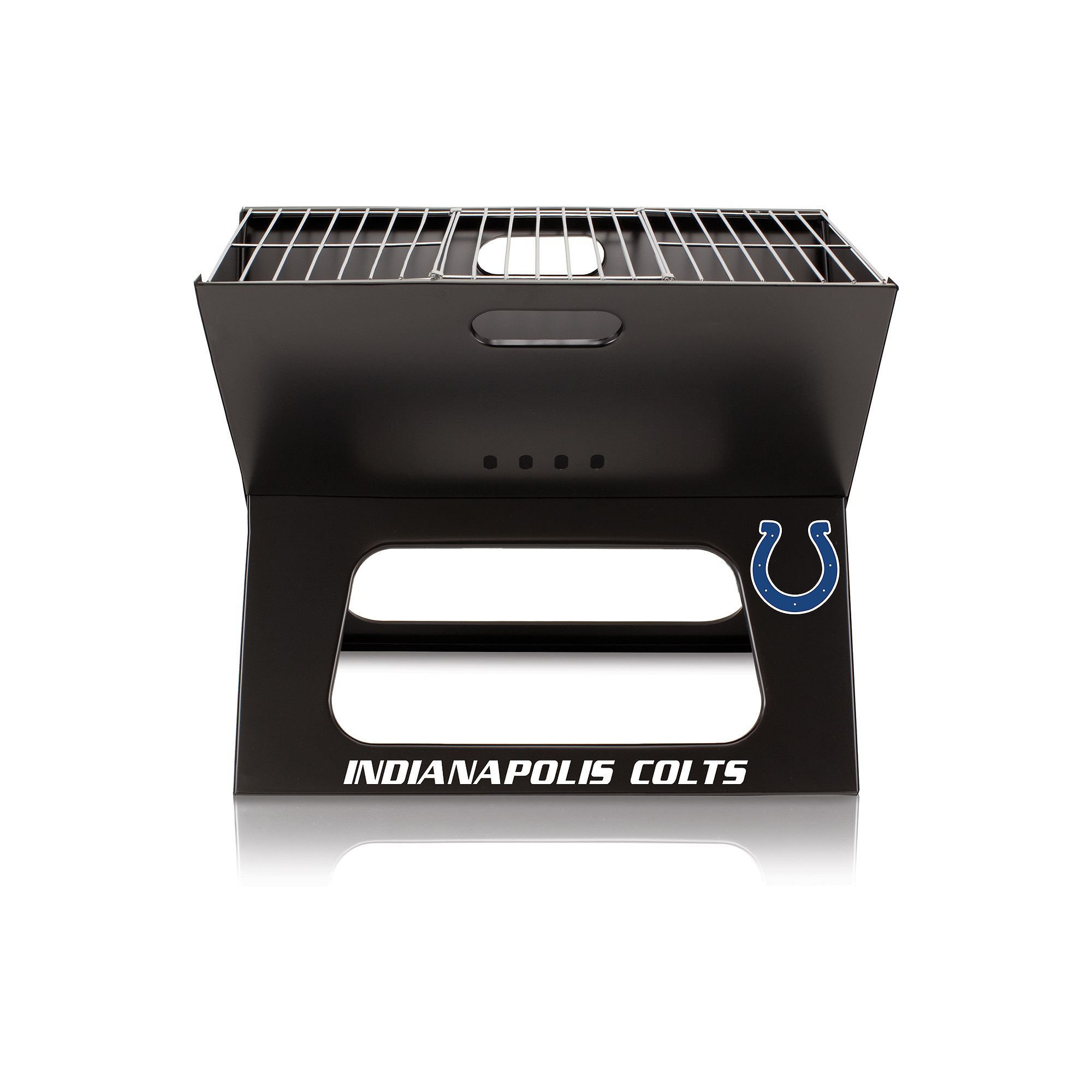 Indianapolis Colts Portable X-Grill, Black