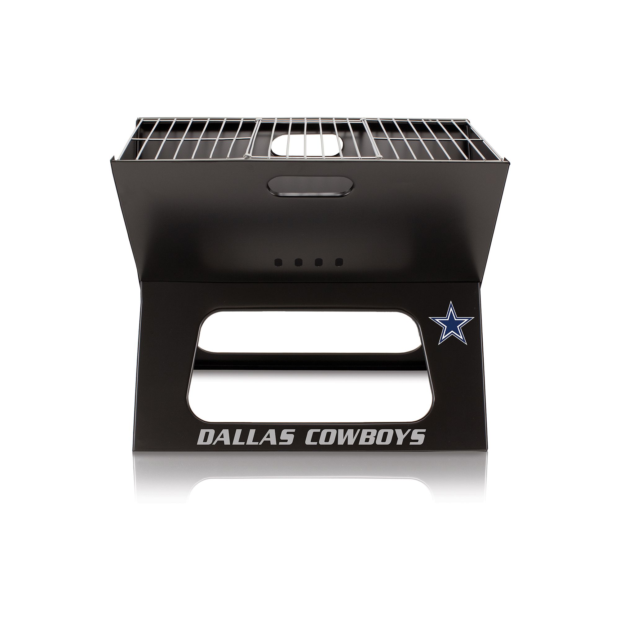 Dallas Cowboys Portable X-Grill, Black