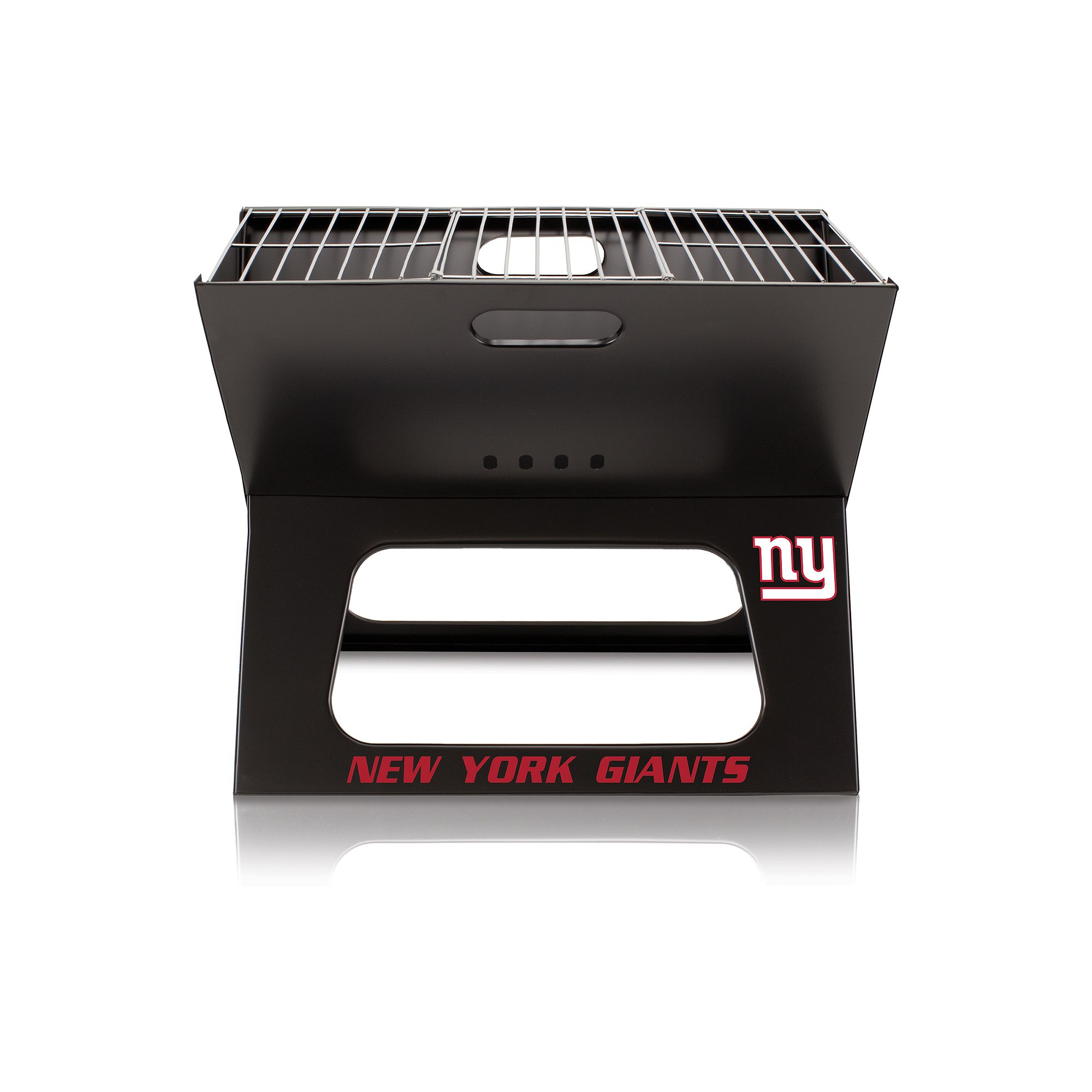 New York Giants Portable X-Grill, Black