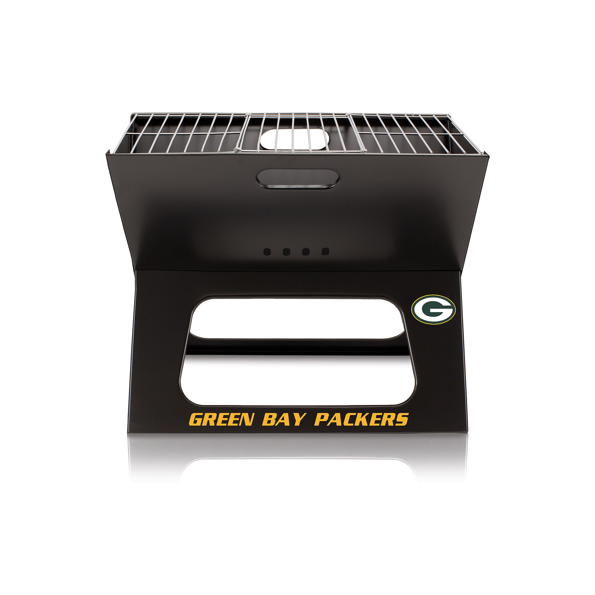 Green Bay Packers Portable X-Grill, Black