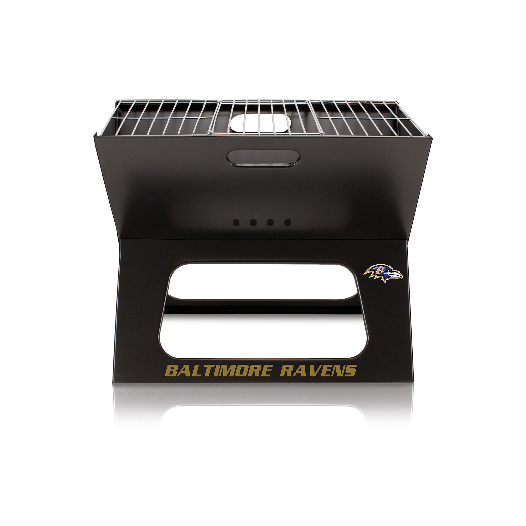 Baltimore Ravens Portable X-Grill, Black